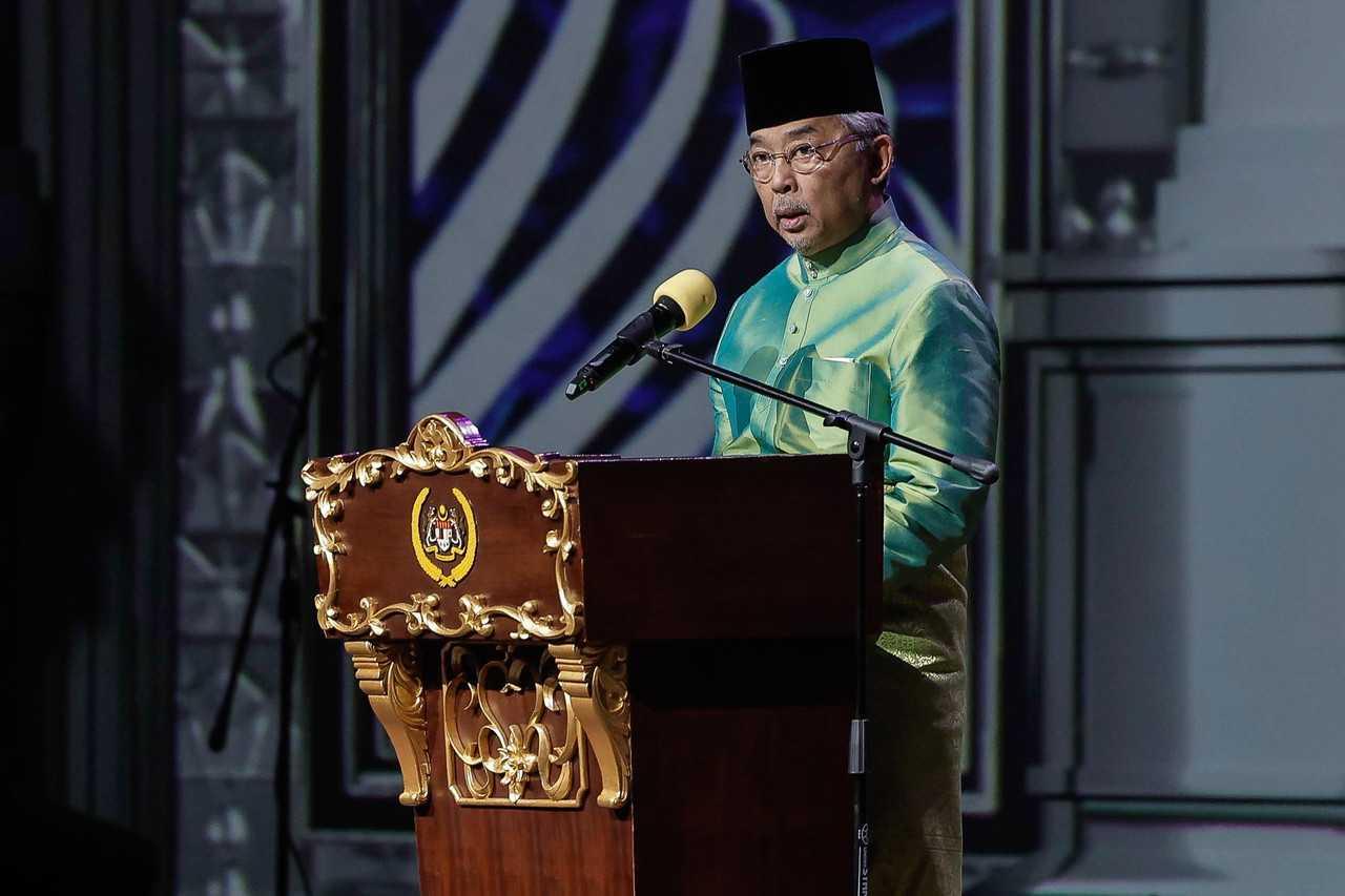Yang di-Pertuan Agong Sultan Abdullah Sultan Ahmad Shah. Gambar: Bernama