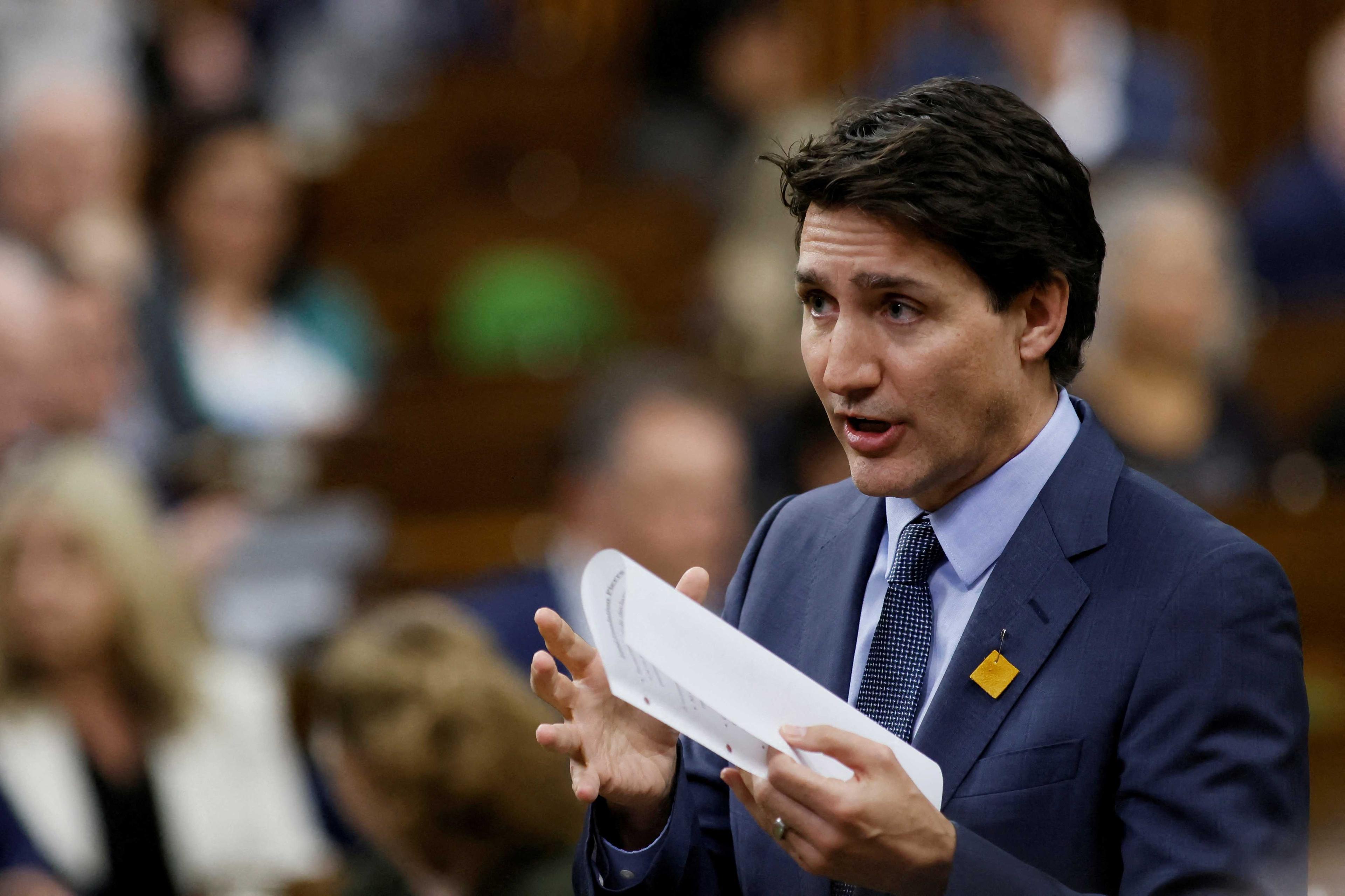 Canada's Prime Minister Justin Trudeau. Photo: Reuters