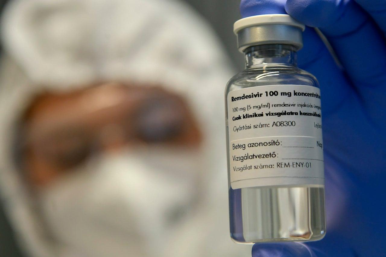 Remdesivir was one of the first drugs to show relative promise in shortening the time to recovery in some coronavirus patients although its efficacy in reducing the mortality rate is unproven. Photo: AP