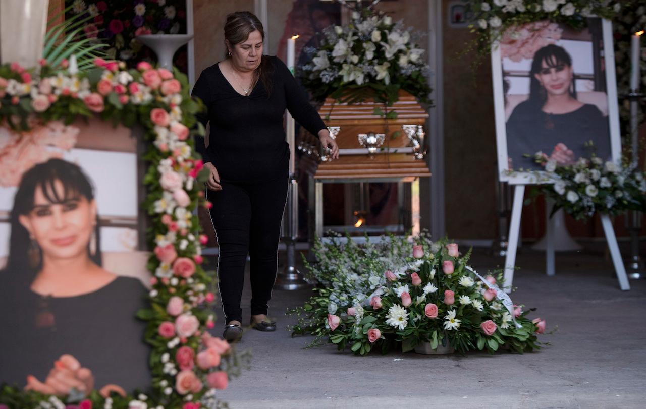 A woman attends the wake of mayoral candidate Alma Barragan in Moroleon, Mexico, May 26. Barragan was killed while campaigning for the mayorship of the city of Moroleon, in the violence-plagued Guanajuato state. Photo: AP