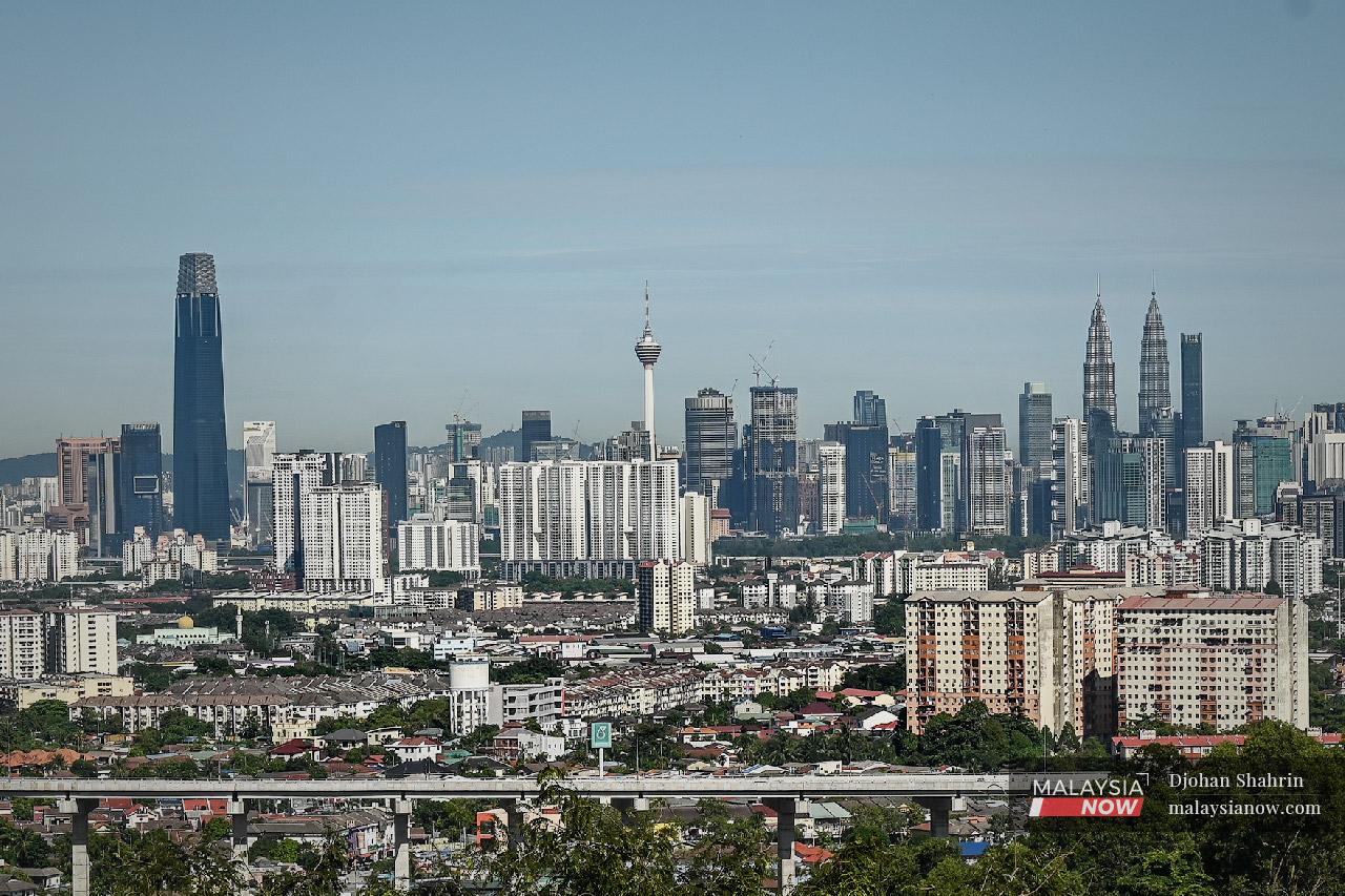 An aerial view of Kuala Lumpur which, alongside Selangor and Putrajaya, transitioned to Phase Two of the National Recovery Plan on Sept 10 after successfully vaccinating the majority of its adult population.