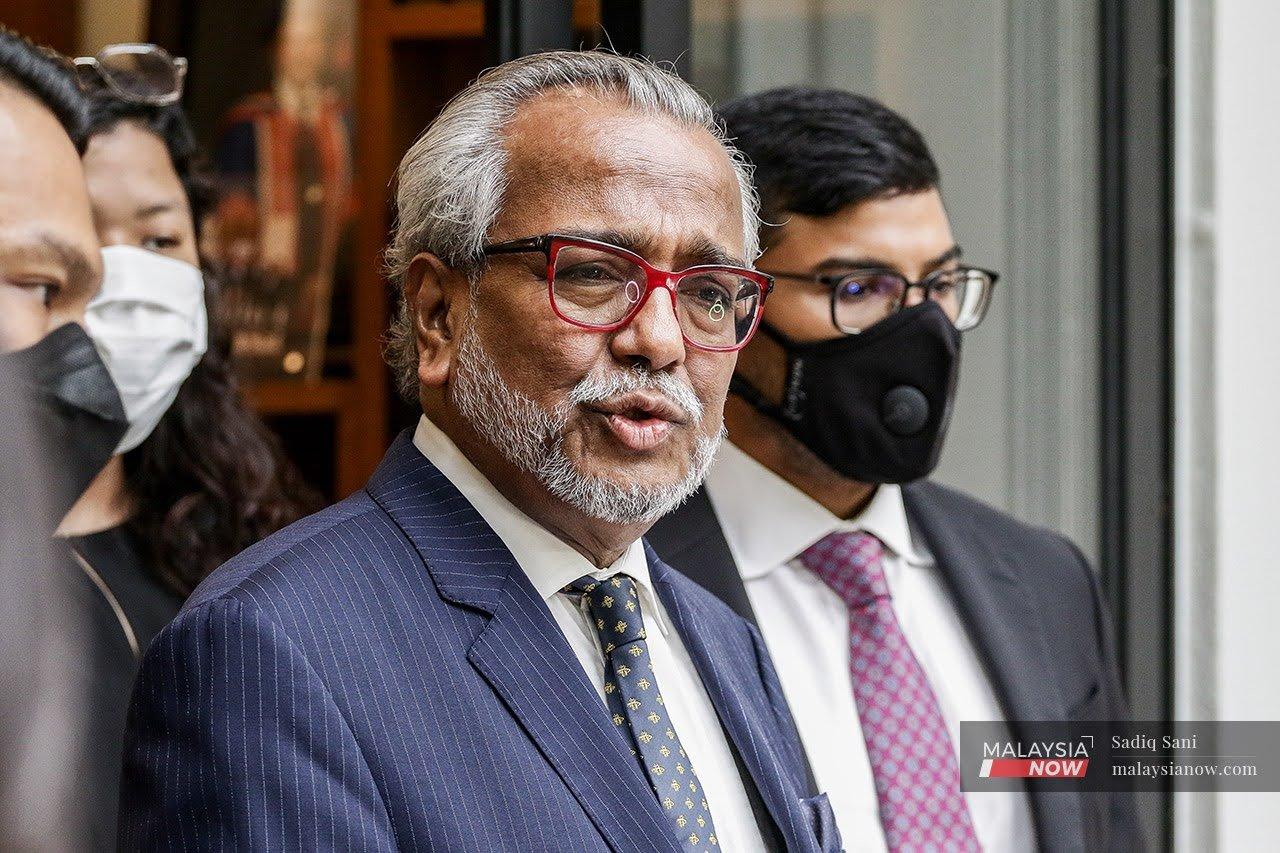 Lawyer Muhammad Shafee Abdullah.