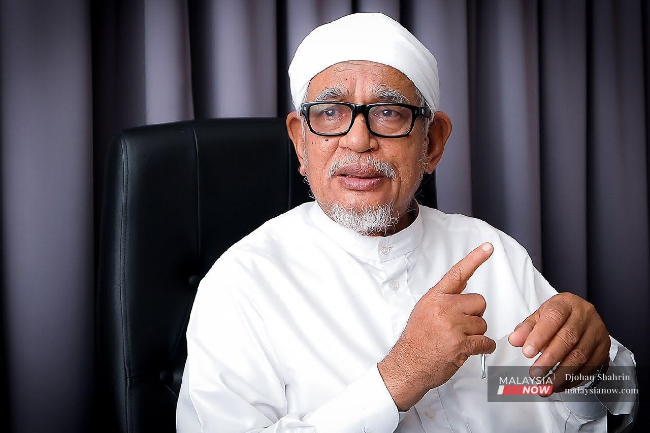 PAS president Abdul Hadi Awang.