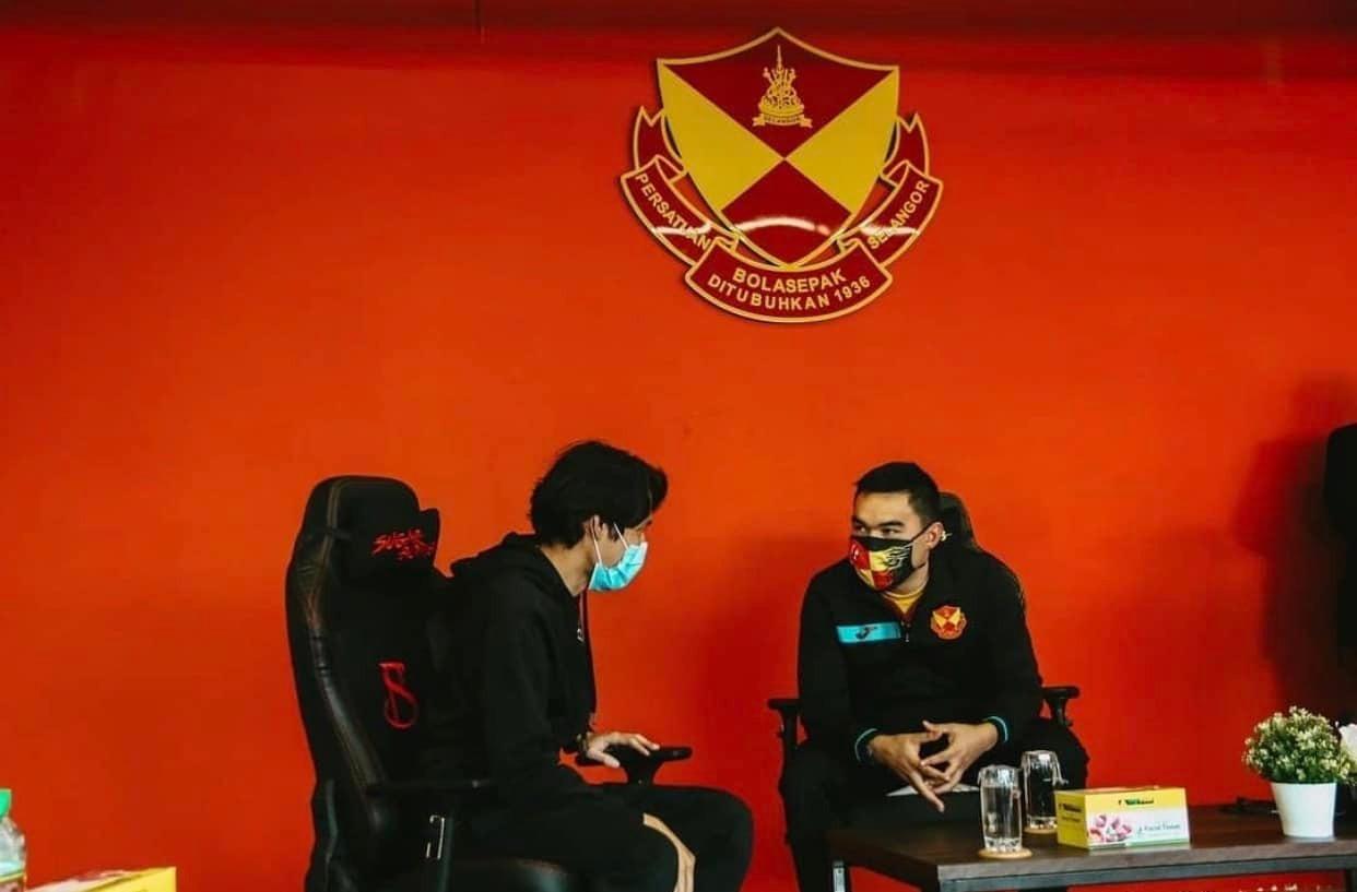 Pemilik bersama Selangor FC Raja Muda Selangor Tengku Amir dalam sebuah acara Kelab Bola Sepak Selangor. Gambar: Facebook