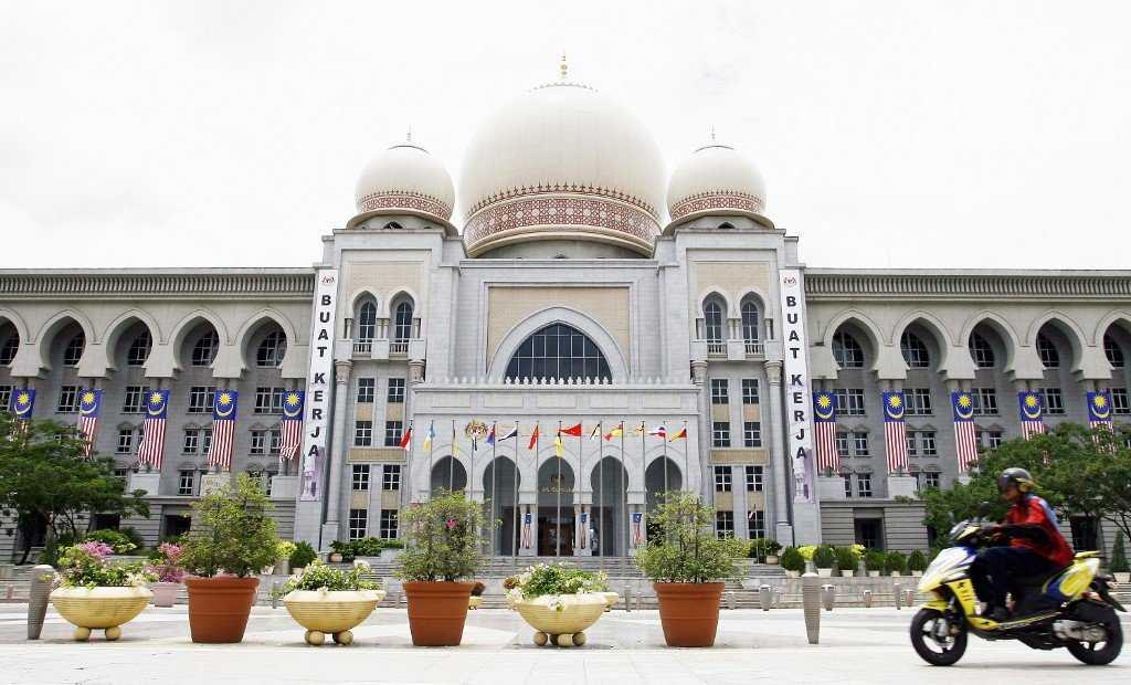 Istana Kehakiman yang menempatkan Mahkamah Rayuan dan Mahkamah Persekutuan di Putrajaya. Gambar: AFP