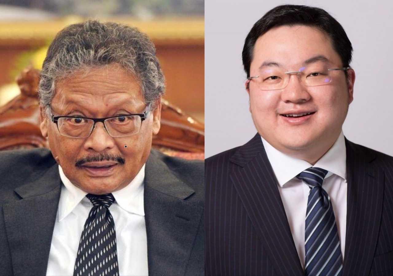 Former attorney-general Mohamed Apandi Ali and fugitive businessman Low Taek Jho.