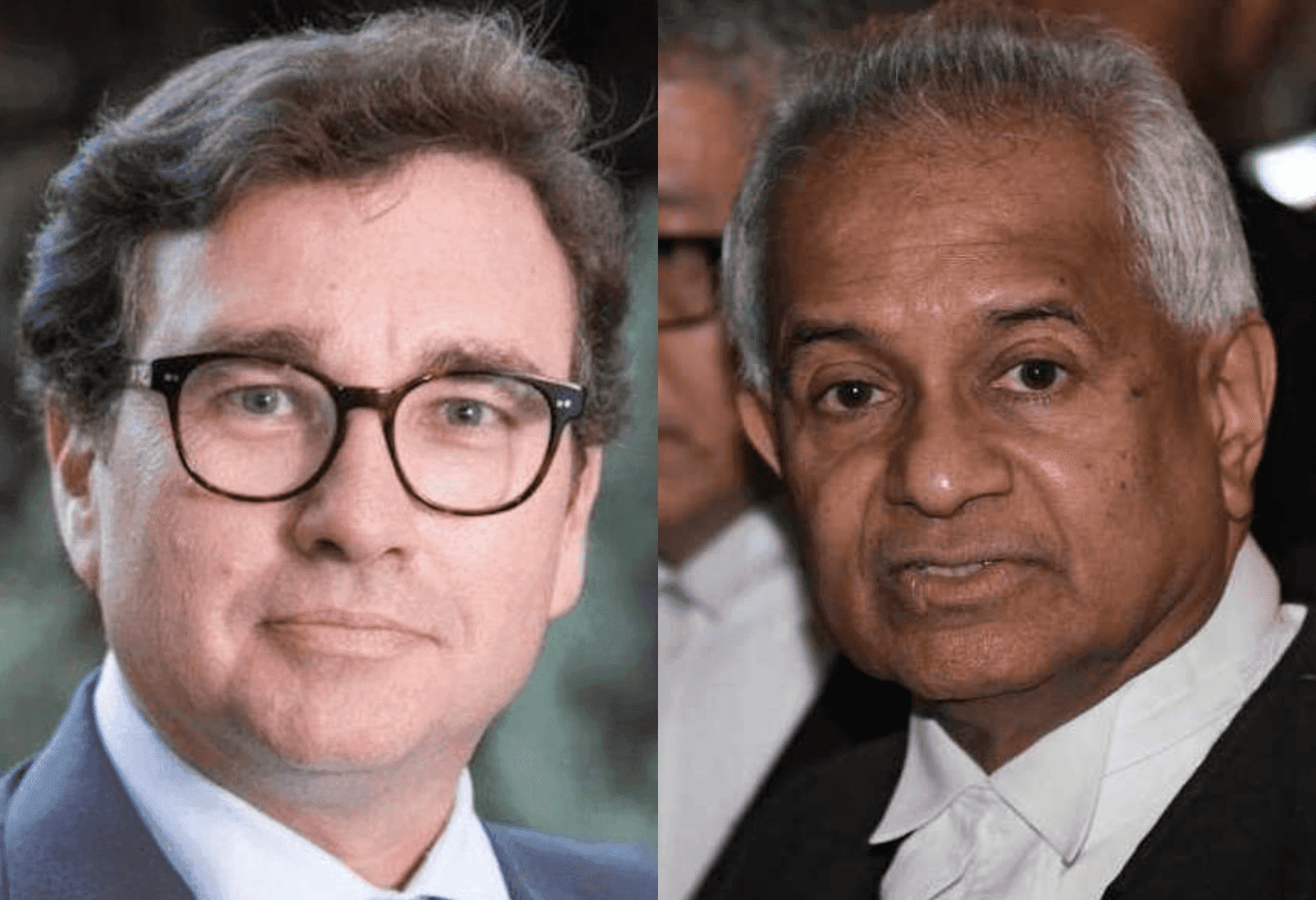 Spanish arbitrator Gonzalo Stampa (left) relied heavily on a letter copied to him from former attorney-general Tommy Thomas (right) in awarding a group claiming to be the heirs of the Sulu sultanate US$14.92 billion plus interest and costs.
