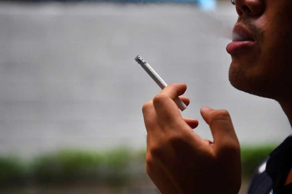 The Control of Tobacco Product and Smoking Bill 2022 seeks to criminalise the consumption of any tobacco product or substitute tobacco product by those born in or after 2007. Photo: AFP
