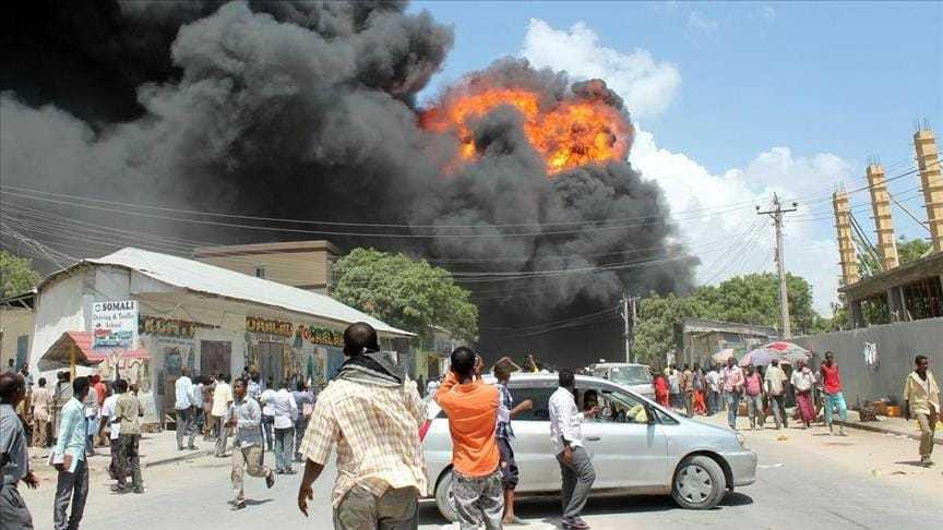 Kumpulan pengganas Al-Shabaab mengakut bertanggungjawab atas kejadian letupan di Marka, Somalia. Gambar: Facebook