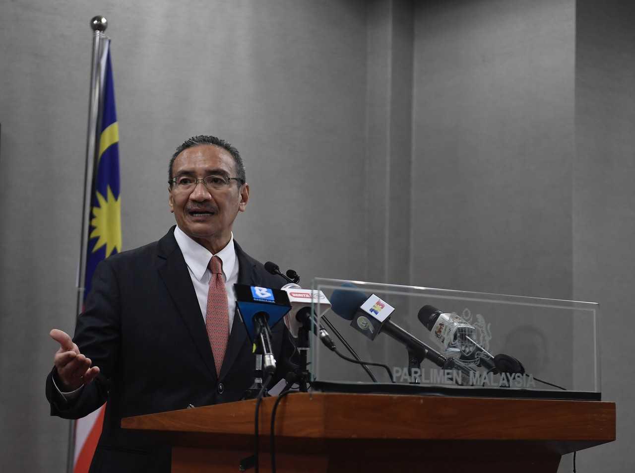 Defence Minister Hishammuddin Hussein. Photo: Bernama