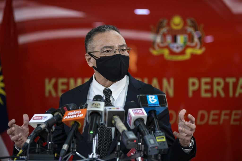 Defence Minister Hishammuddin Hussein. Photo: Bernama