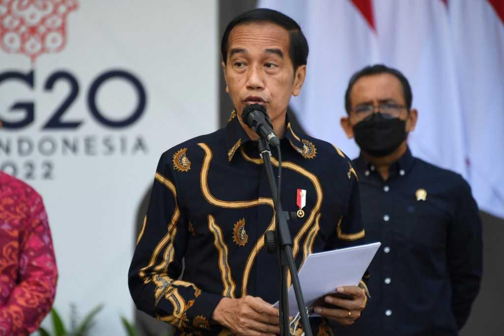 Penggodam 'Bjorka' mendakwa  beberapa data milik kementerian termasuk surat Presiden Joko Widodo dan agensi perisikan. Gambar: AFP
