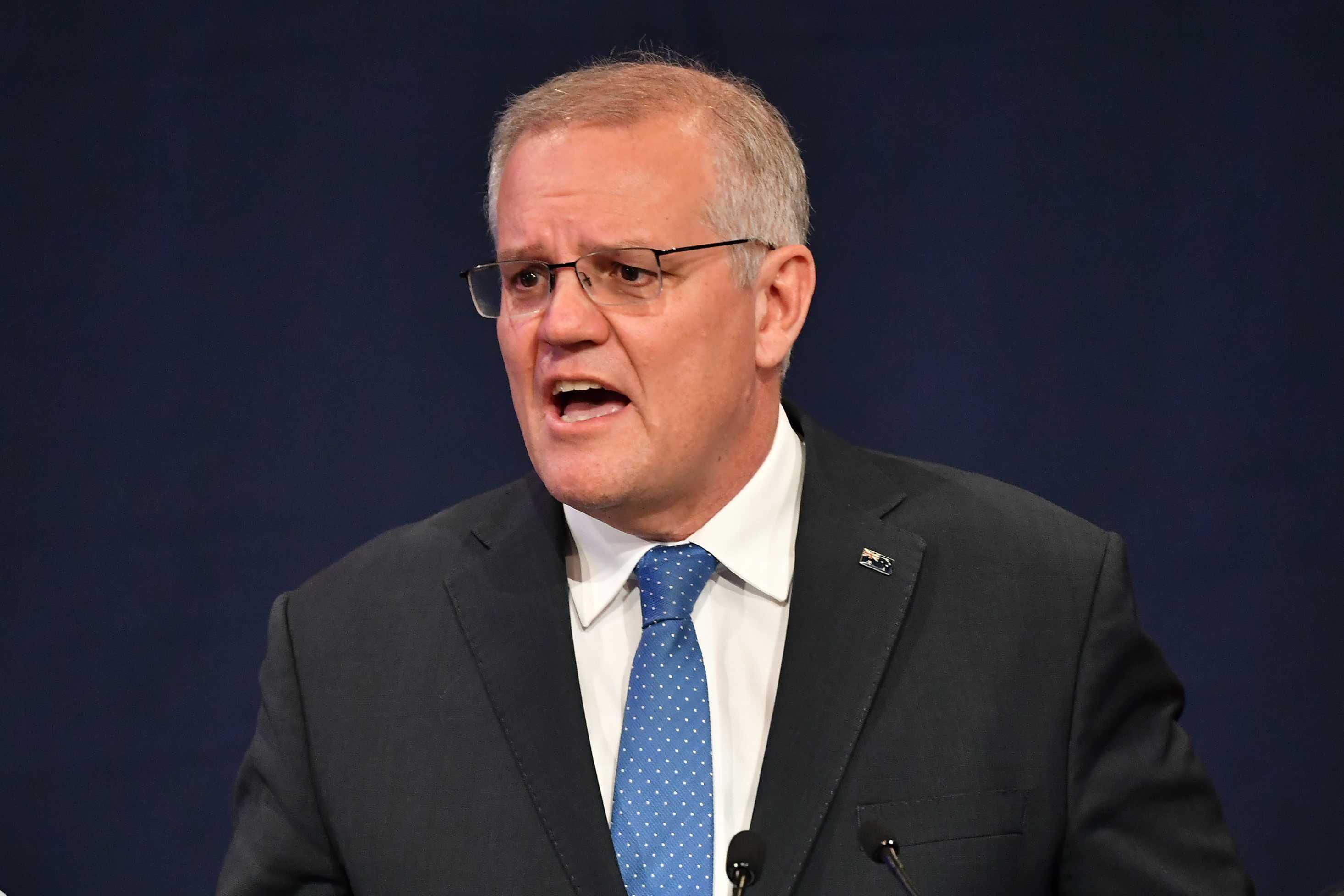 Former Australian prime minister Scott Morrison was secretly sworn in to five key ministries during the pandemic, which represented an unprecedented assumption of powers. Photo: AFP 