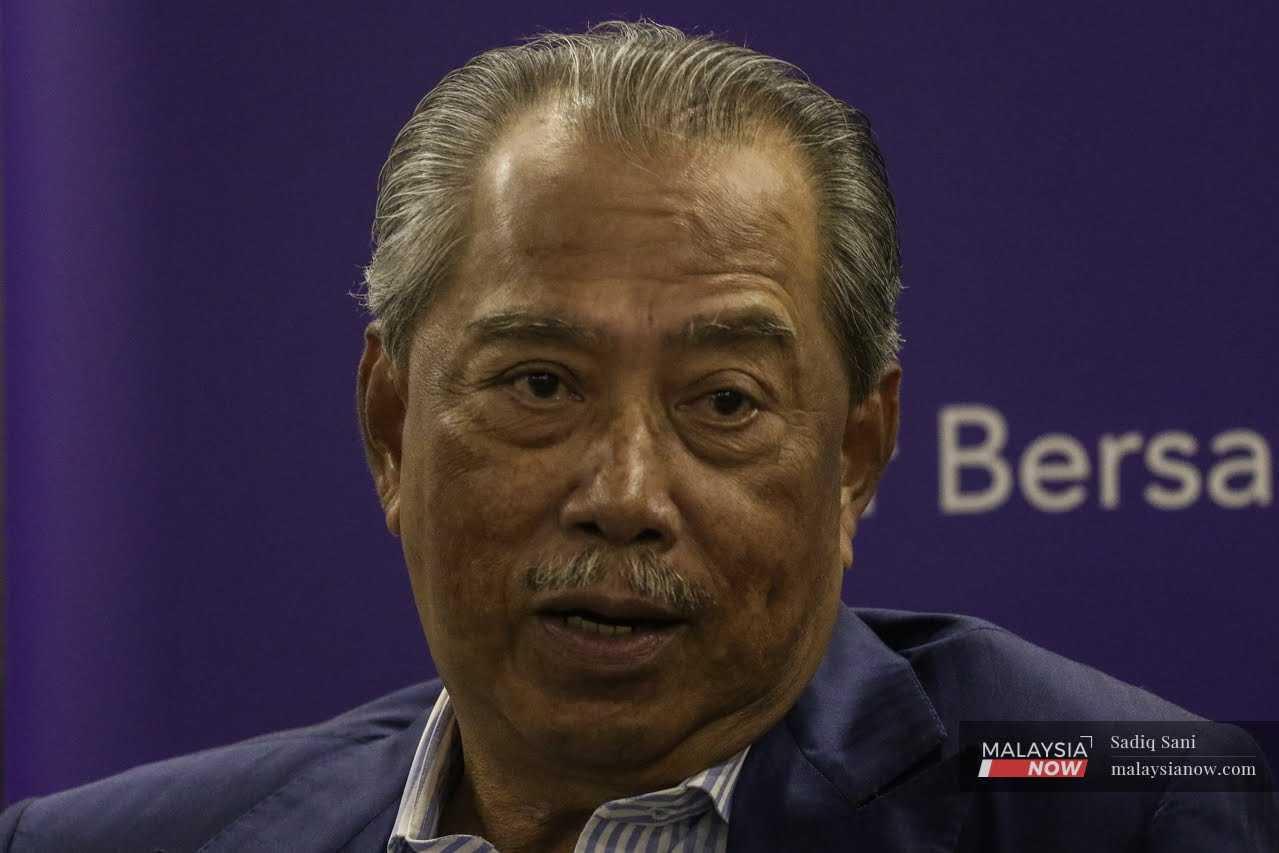 Pengerusi Perikatan Nasional Muhyiddin Yassin.
