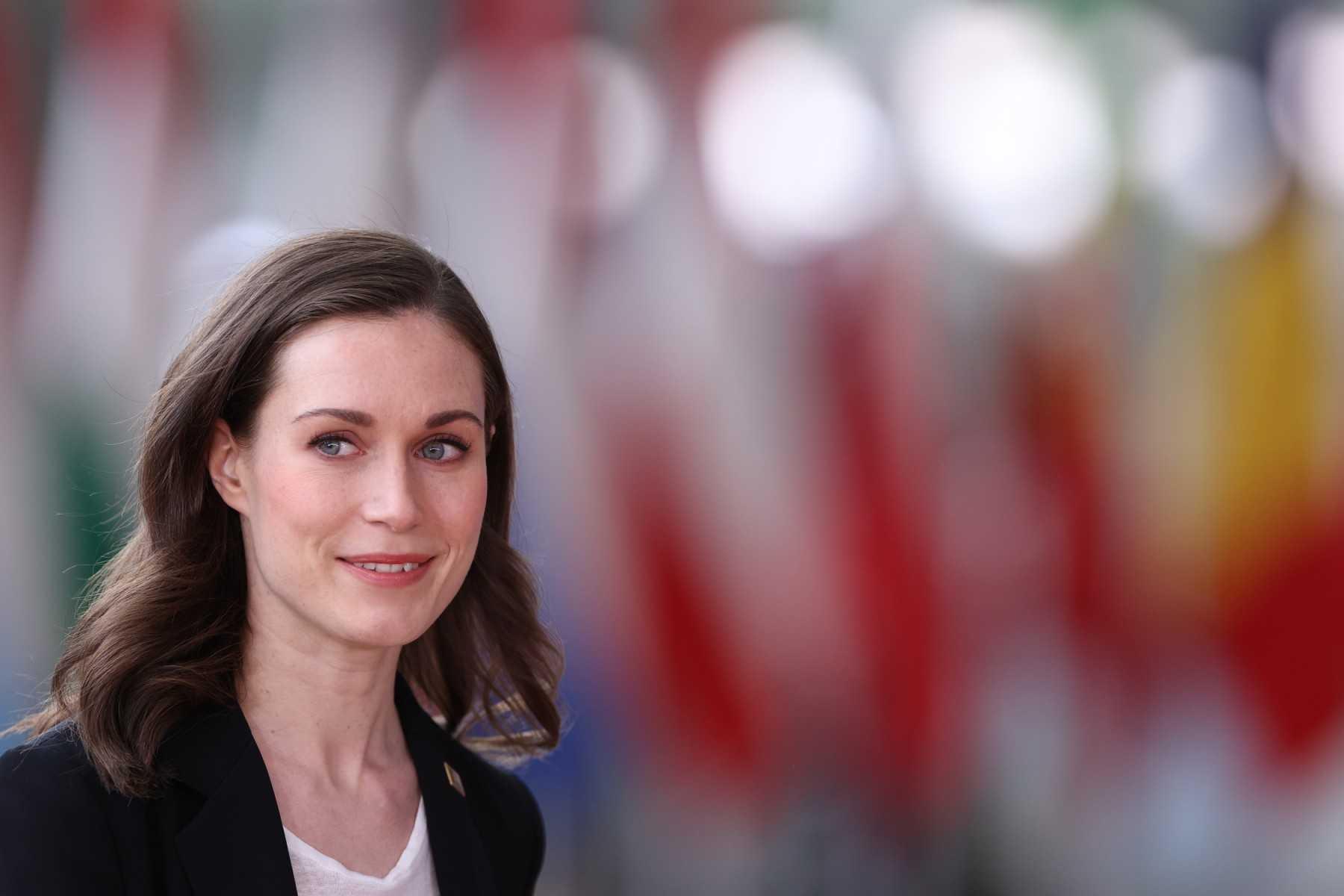 Finnish Prime Minister Sanna Marin. Photo: AFP