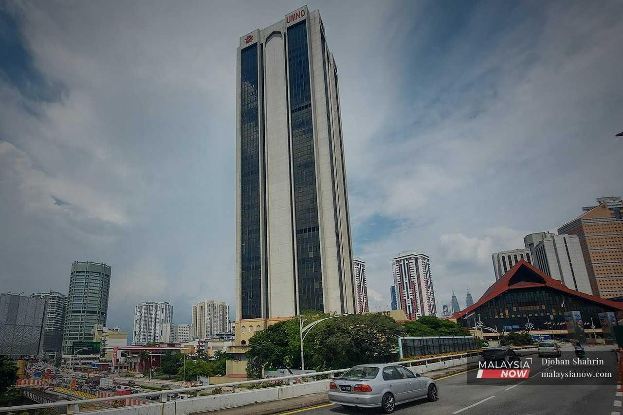 Ibu pejabat Umno di Menara Dato Onn Kuala Lumpur.