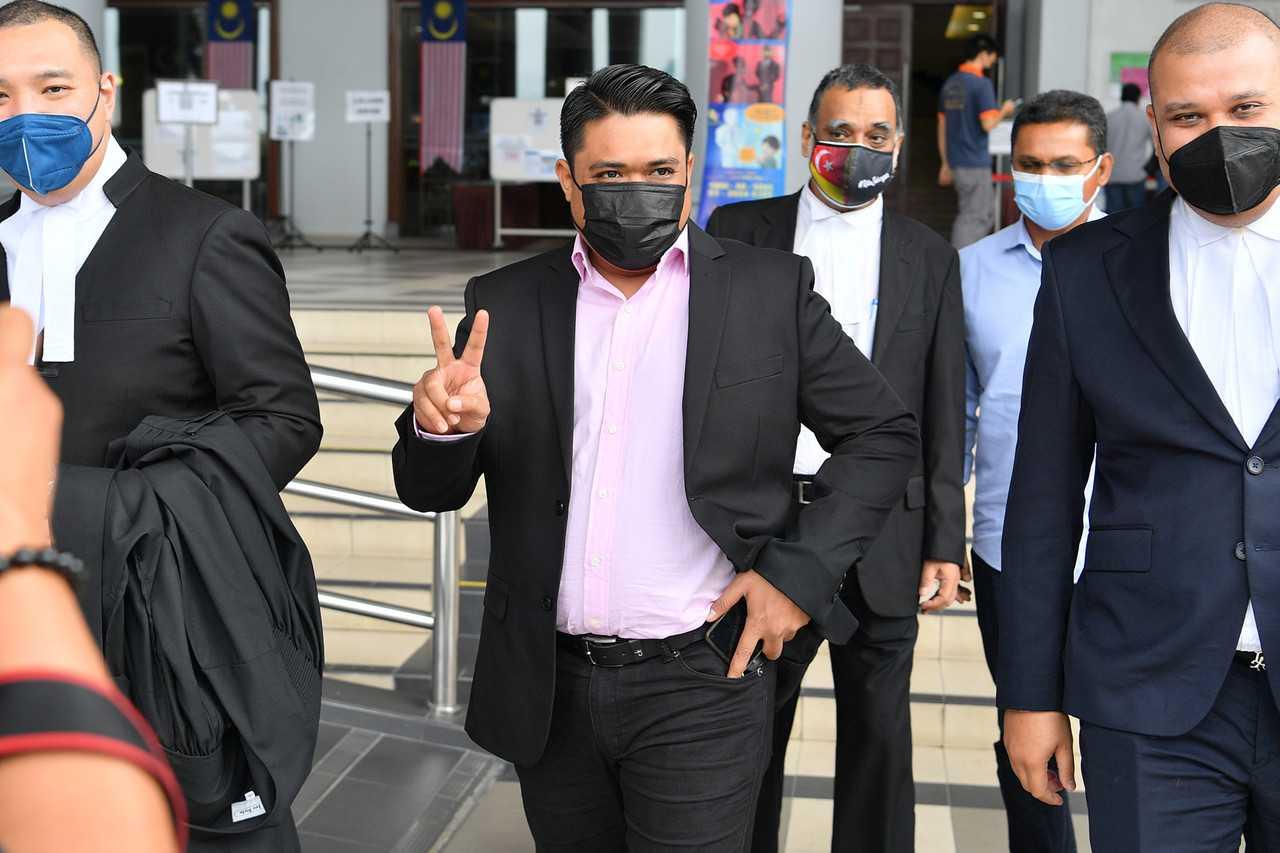 Ahmad Saiful Islam, the son of former defence minister Mohamad Sabu, at the High Court in Kuala Lumpur last year. Photo: Bernama
