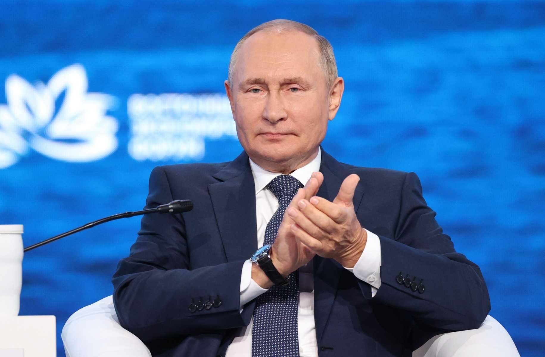 Presiden Rusia Vladimir Putin. Gambar: AFP