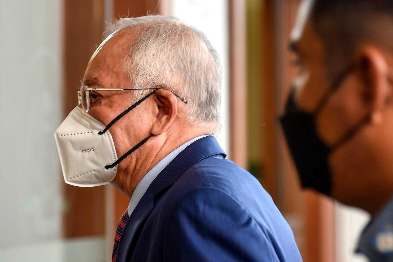 Bekas perdana menteri Najib Razak. Gambar: Bernama