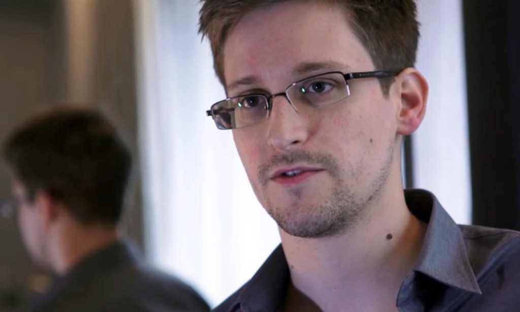 In this file still frame grab recorded on June 6, 2013 and released to AFP on June 10, 2013 US whistleblower Edward Snowden speaks during an interview with The Guardian newspaper at an undisclosed location in Hong Kong. Photo: AFP 