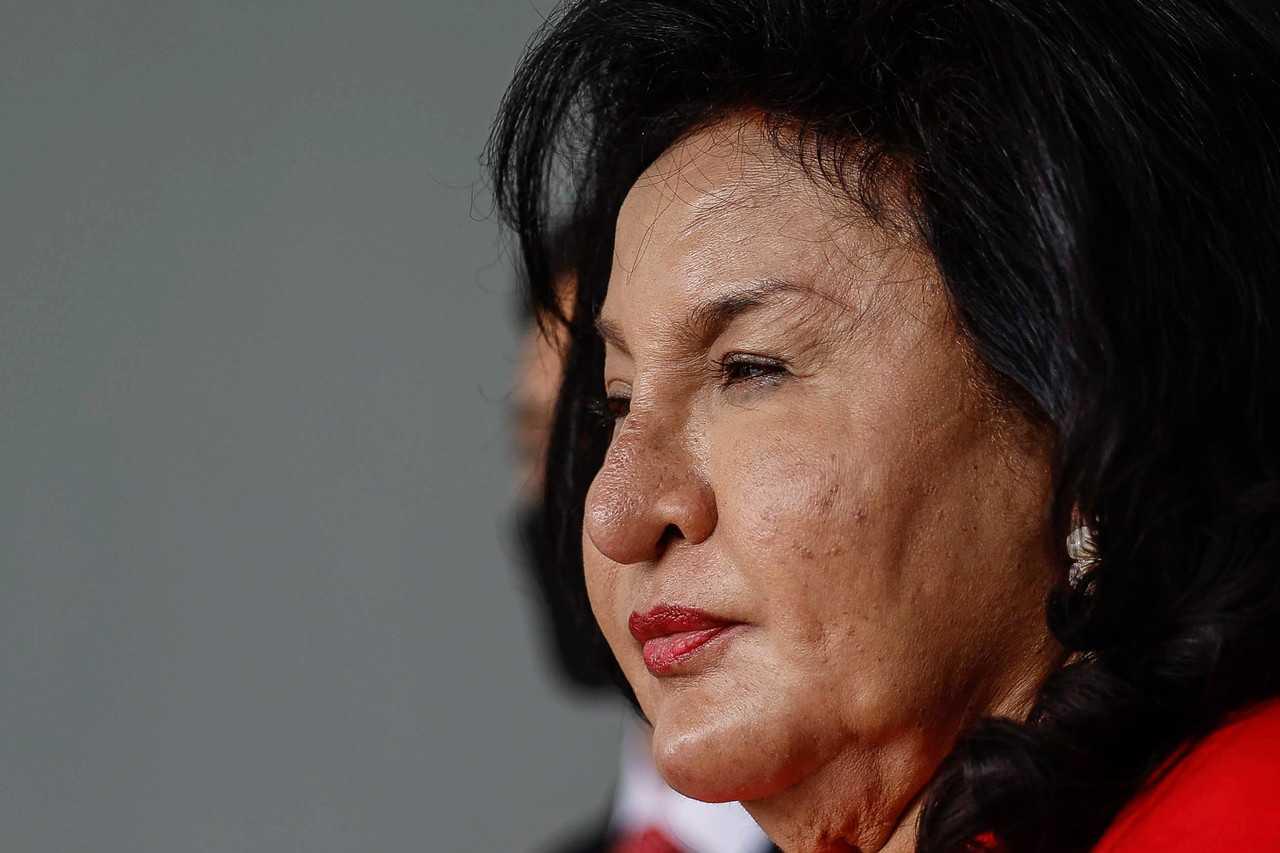 Isteri bekas perdana menteri Najib Razak, Rosmah Mansor. Gambar: Bernama