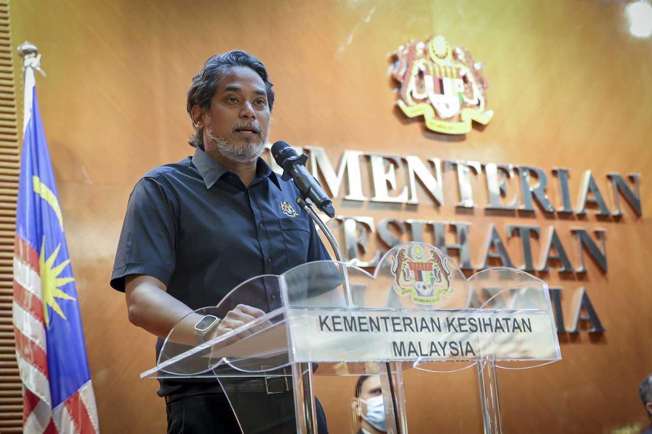 Menteri Kesihatan Khairy Jamaluddin. Gambar: Bernama