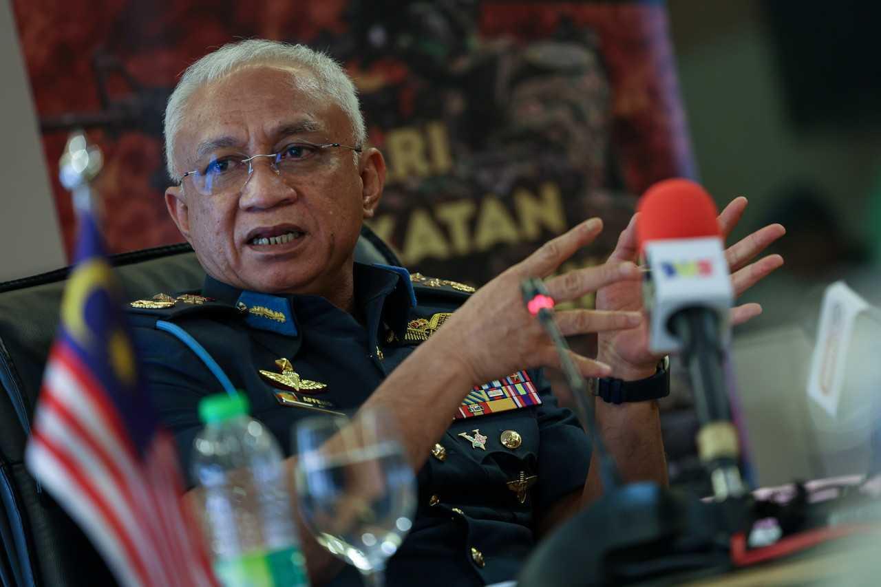 Armed forces chief Affendi Buang. Photo: Bernama