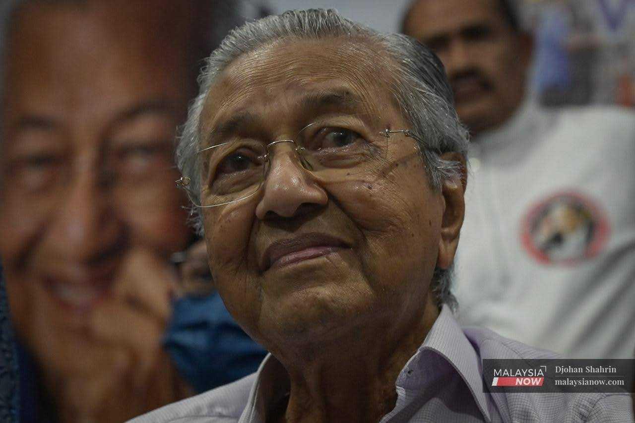 Pengerusi Pejuang Dr Mahathir Mohamad.