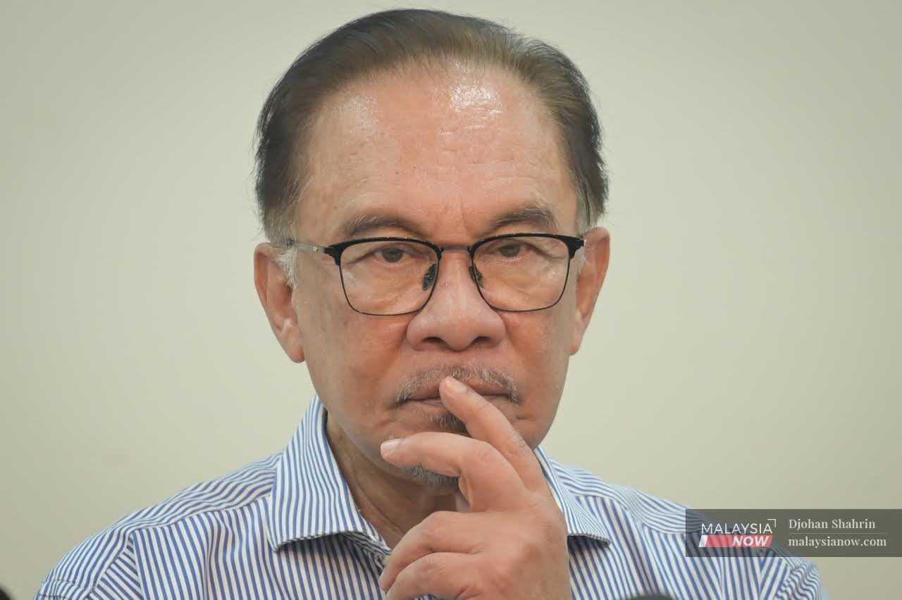 Presiden PKR Anwar Ibrahim.