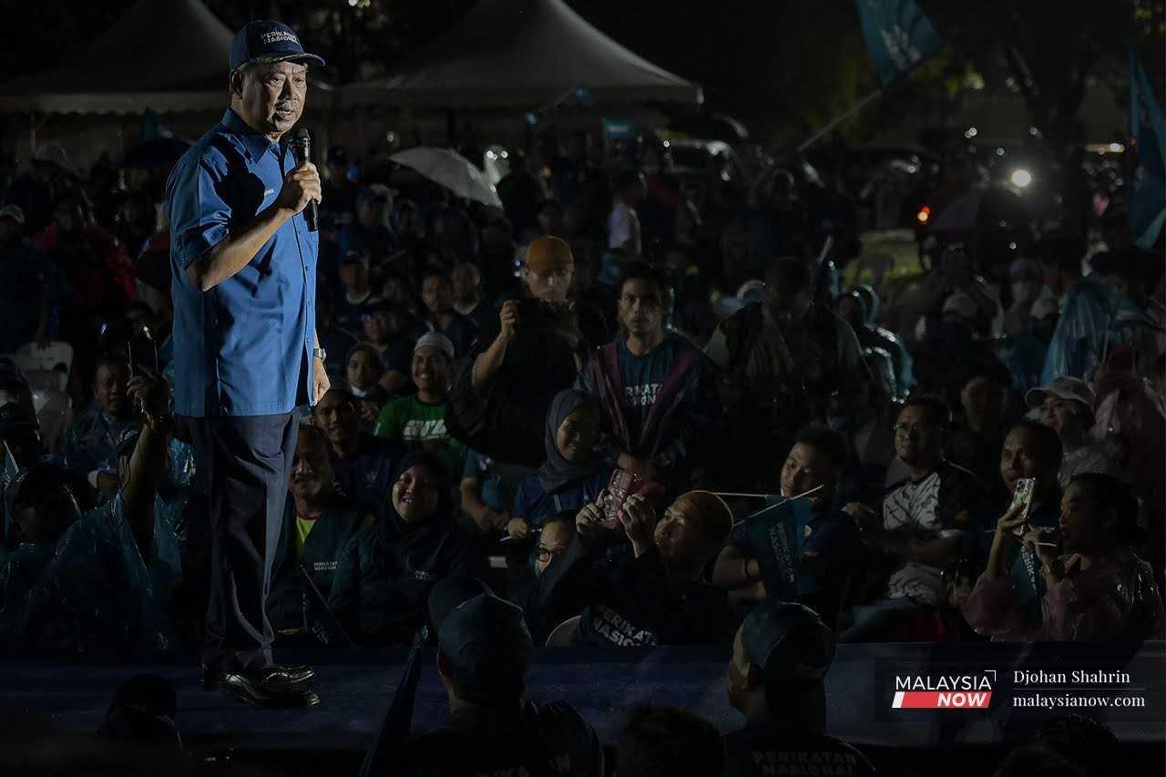 Pengerusi Perikatan Nasional Muhyiddin Yassin.