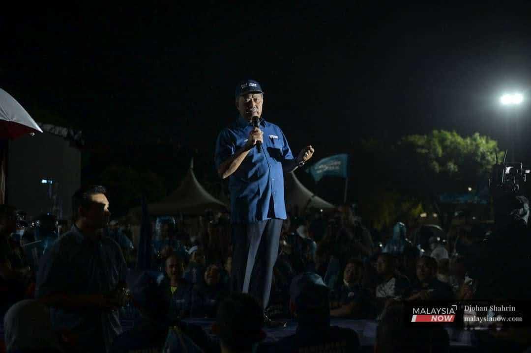 Perikatan Nasional chairman Muhyiddin Yassin.
