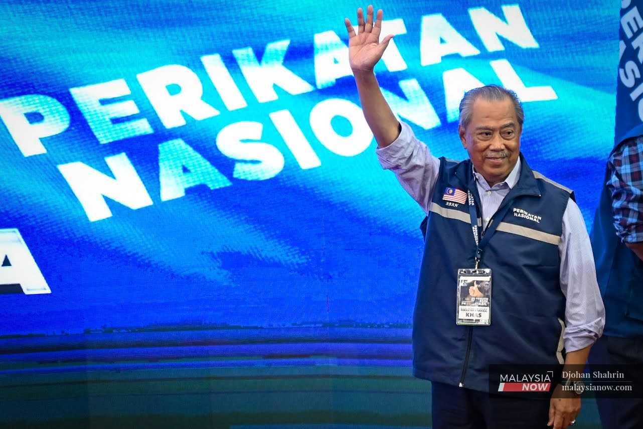 Perikatan Nasional chairman Muhyiddin Yassin.
