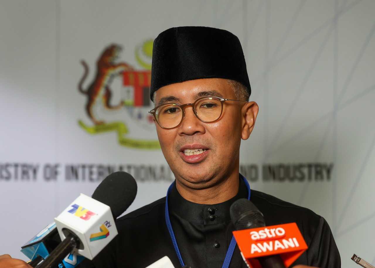 International Trade and Industry Minister Tengku Zafrul Aziz. Photo: Bernama