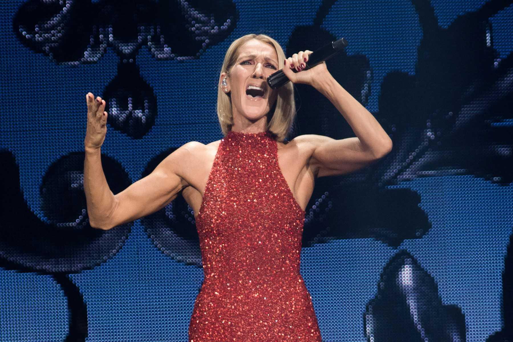 Canadian singer Celine Dion performs on the opening night of her new world tour 'Courage' at the Videotron Centre in Quebec City, Quebec, on Sept 18, 2019. Photo: AFP