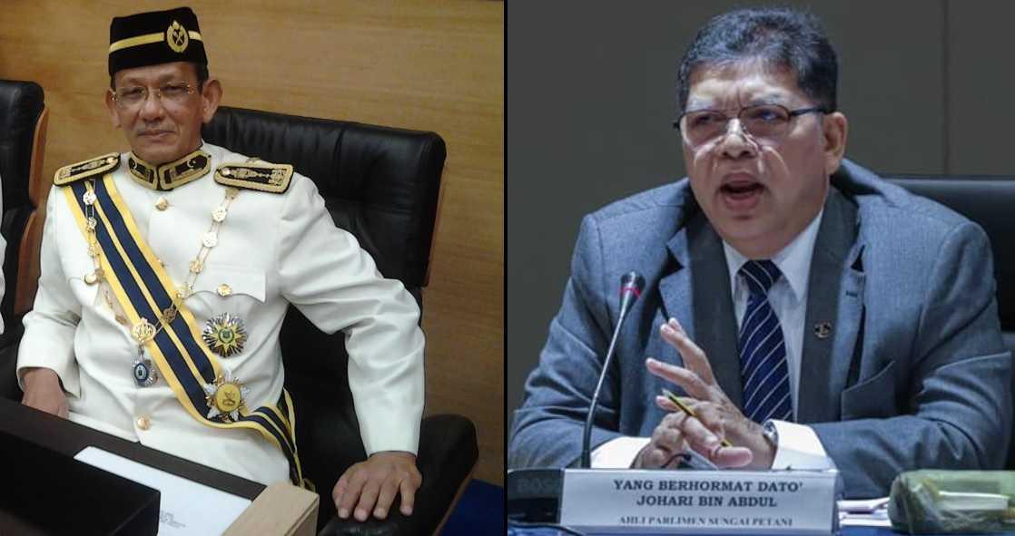 Former law minister Radzi Sheikh Ahmad and former Sungai Petani MP Johari Abdul.