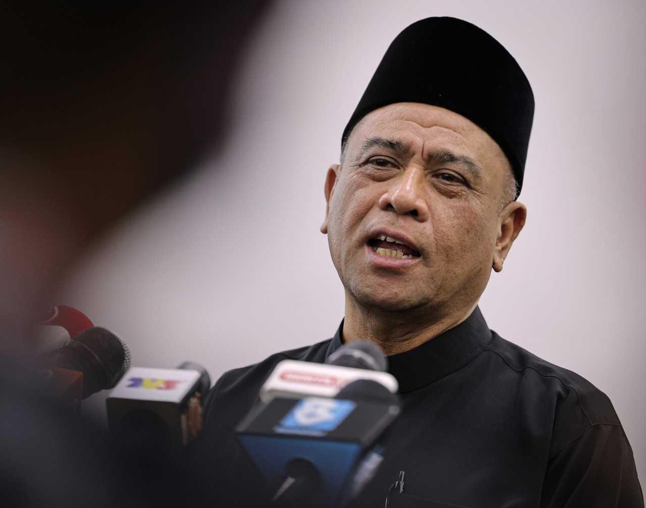 Menteri Besar Perak Saarani Mohamad. Gambar: Bernama