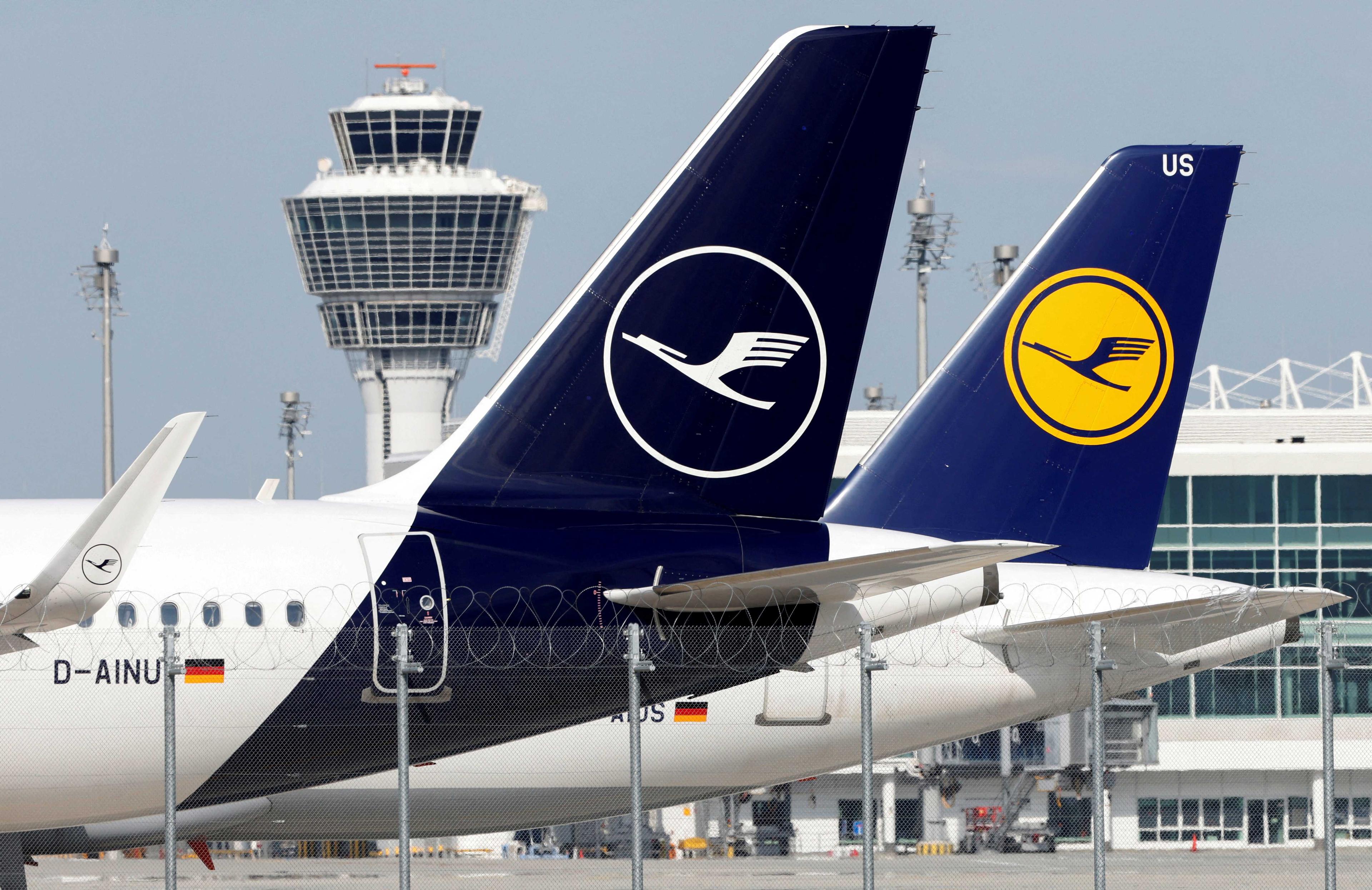 A view of Lufthansa planes at Munich Airport, Germany July 27. Photo: Reuters