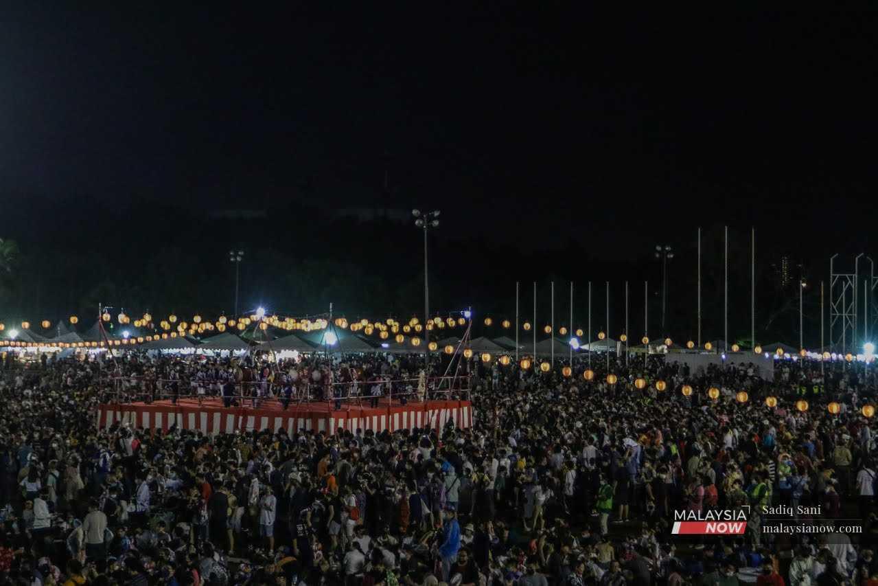 The Bon Odori festival makes a comeback after a pandemic-induced hiatus, with hundreds of participants swamping the Panasonic Stadium in Shah Alam on July 16.