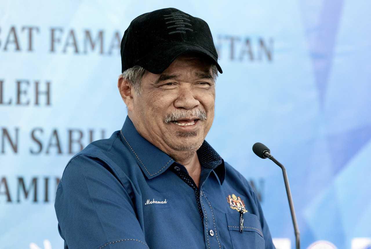 Agriculture and Food Security Minister Mohamad Sabu. Photo: Bernama
