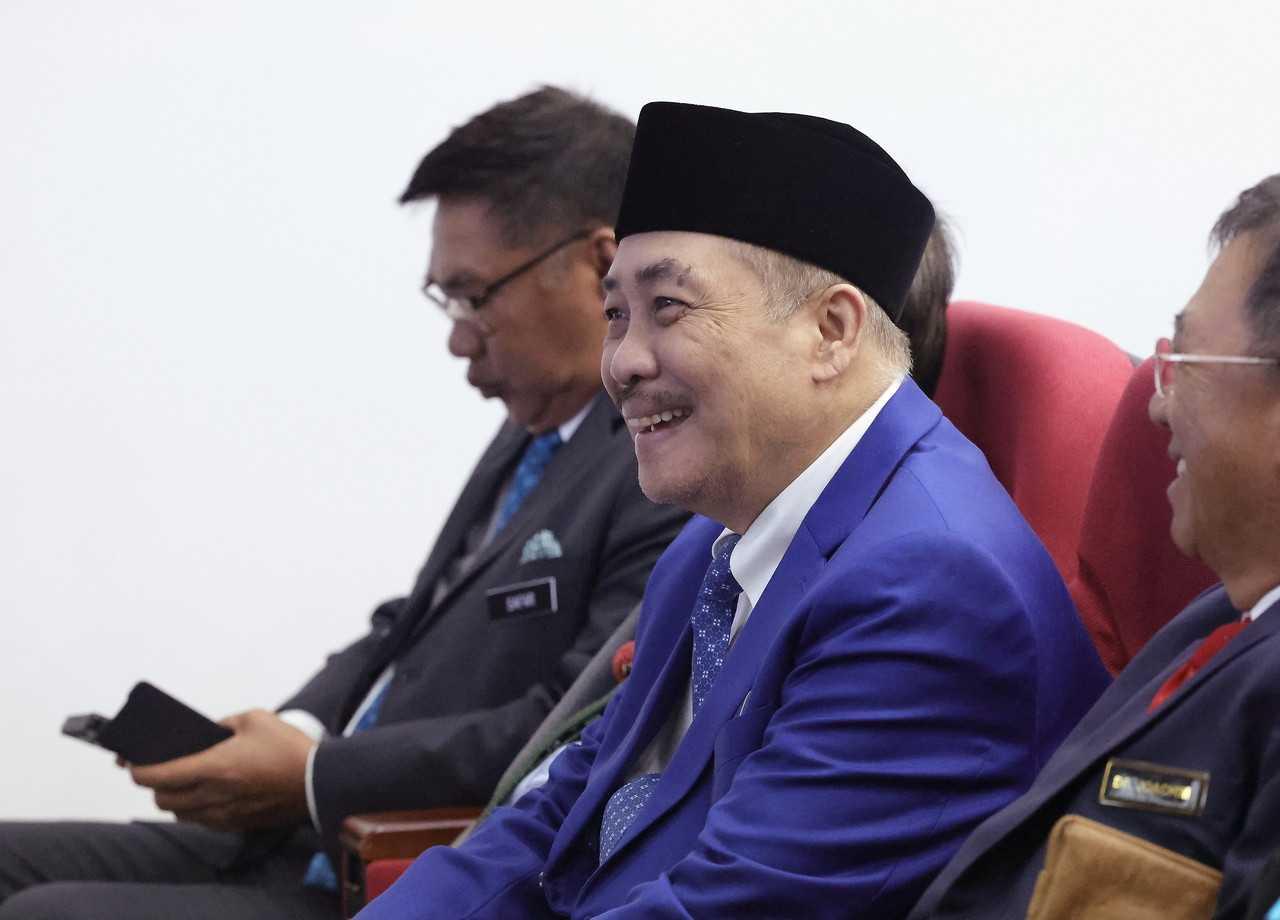 Sabah Chief Minister Hajiji Noor. Photo: Bernama
