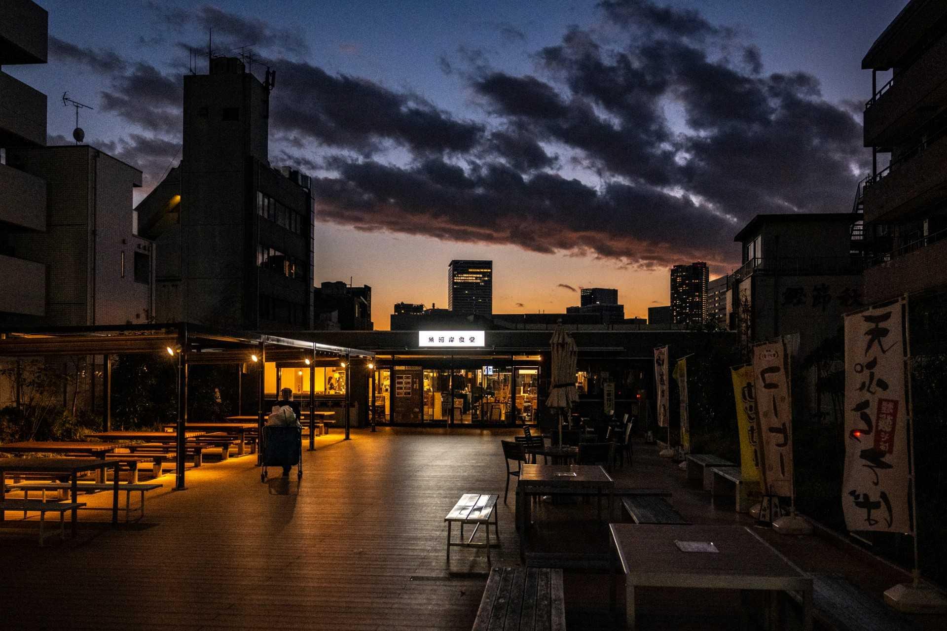 A general view shows the Tsukiji 'outer fish market' area in Tokyo on Dec 30, 2022. Photo: AFP