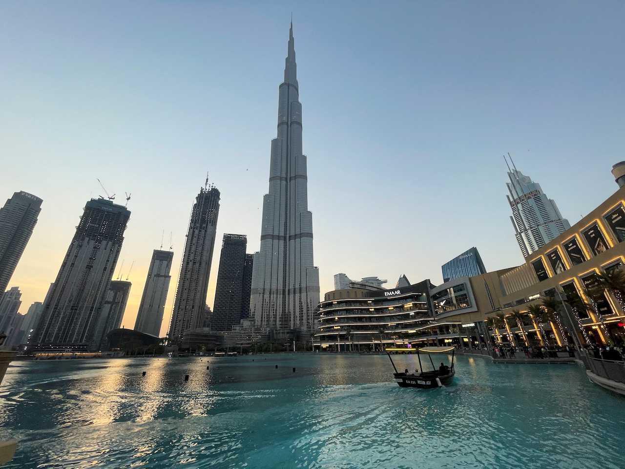 A general view of the Burj Khalifa and the downtown skyline in Dubai, United Arab Emirates, Sept 30, 2021. Photo: Reuters