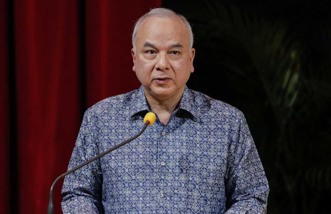 Perak ruler Sultan Nazrin Shah speaks in Kuala Lumpur, Jan 19. Photo: Bernama