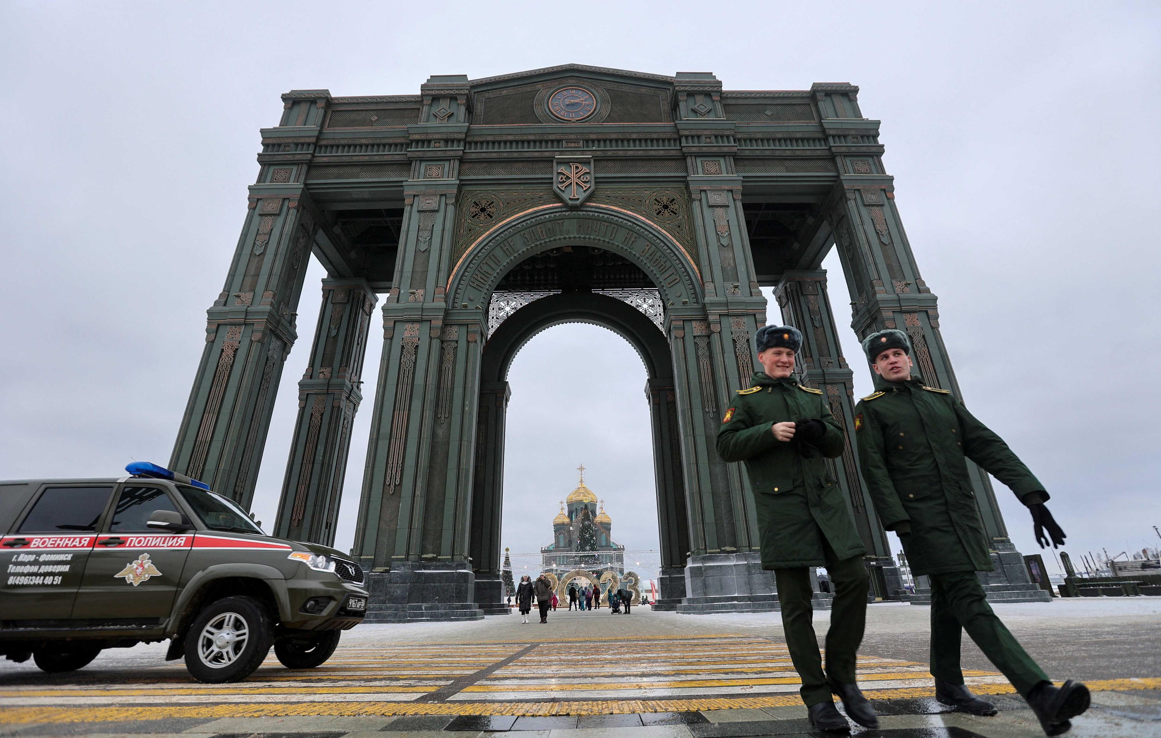 A view shows the Main Cathedral of the Russian Armed Forces near Moscow, Russia, Jan 15. Photo: Reuters