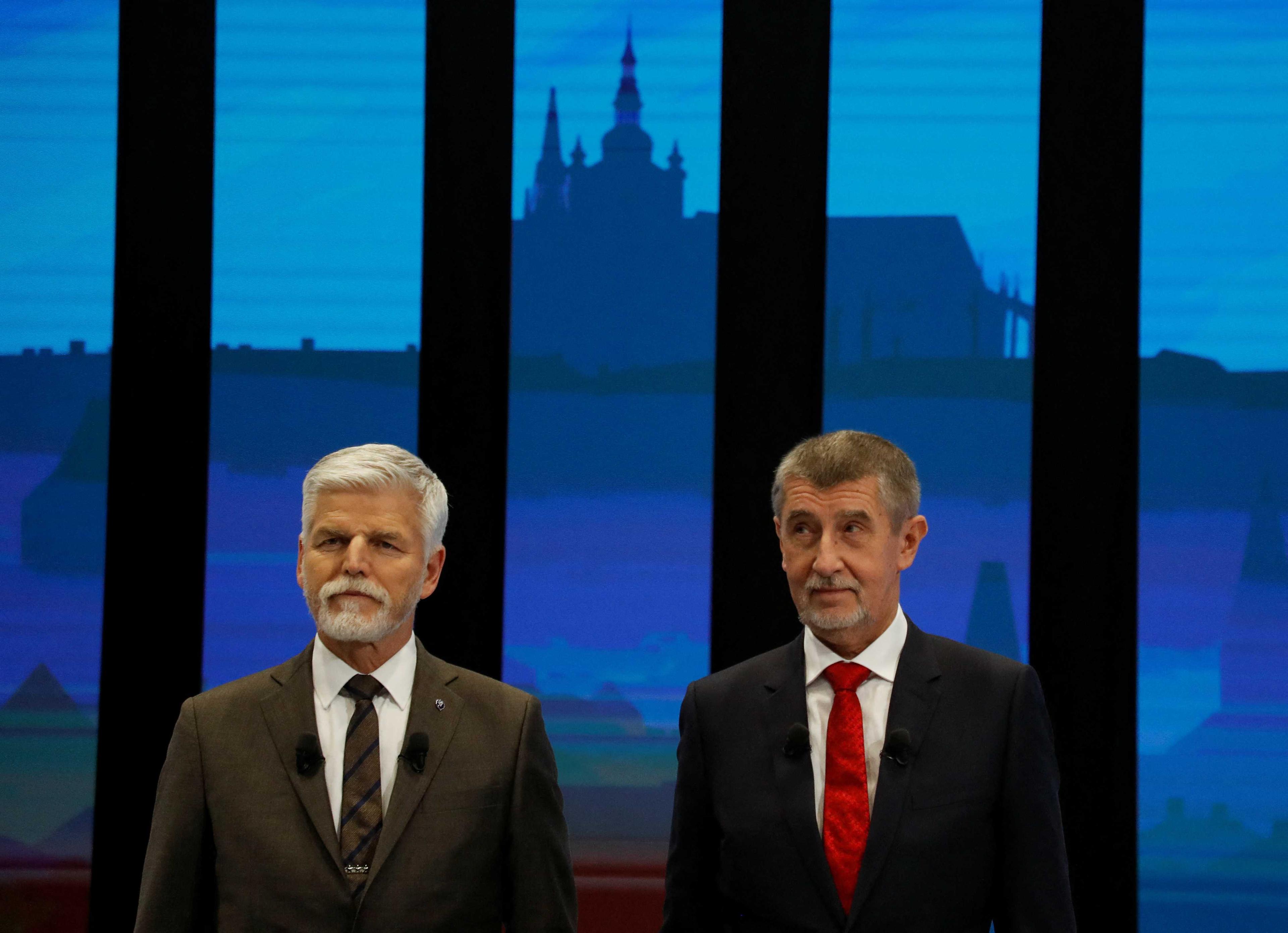 Calon Presiden Petr Pavel dan Andrej Babis akan bertanding selepas masing-masing menerima 35.4% dan 34.99% undian pada pusingan pertama. Gambar: Reuters
