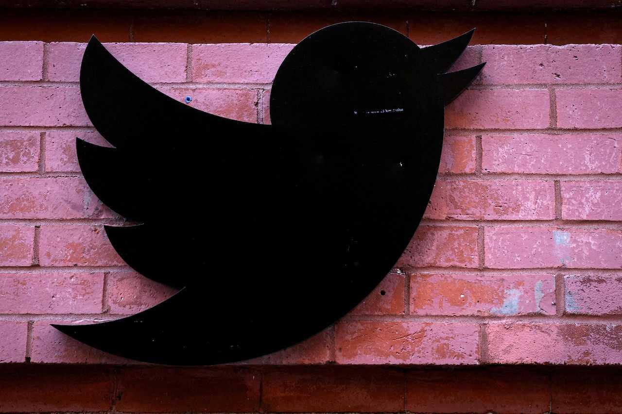 The Twitter logo seen outside the company's offices in New York City, US. Photo: Reuters