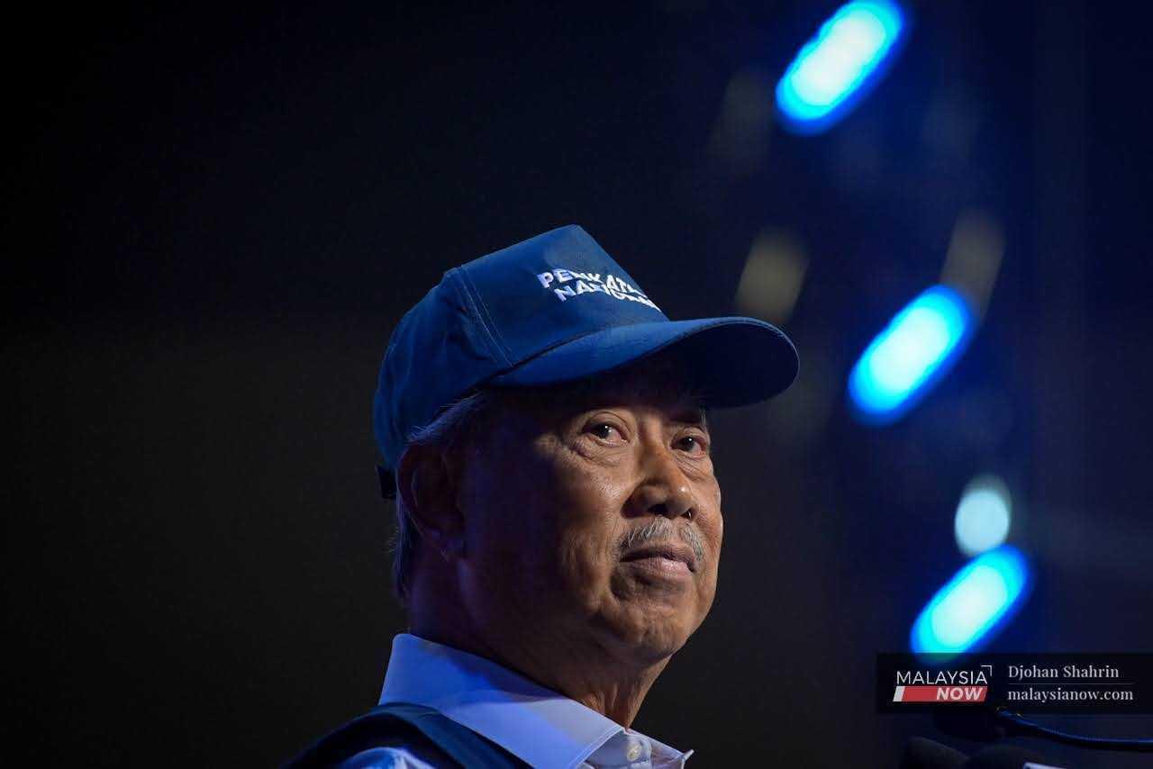 Perikatan Nasional chairman Muhyiddin Yassin.