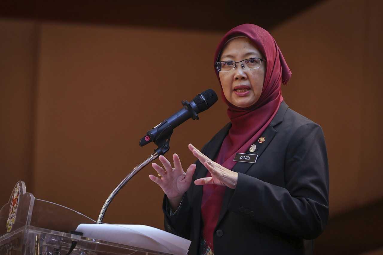 Menteri Kesihatan Dr Zaliha Mustafa. Gambar: Bernama