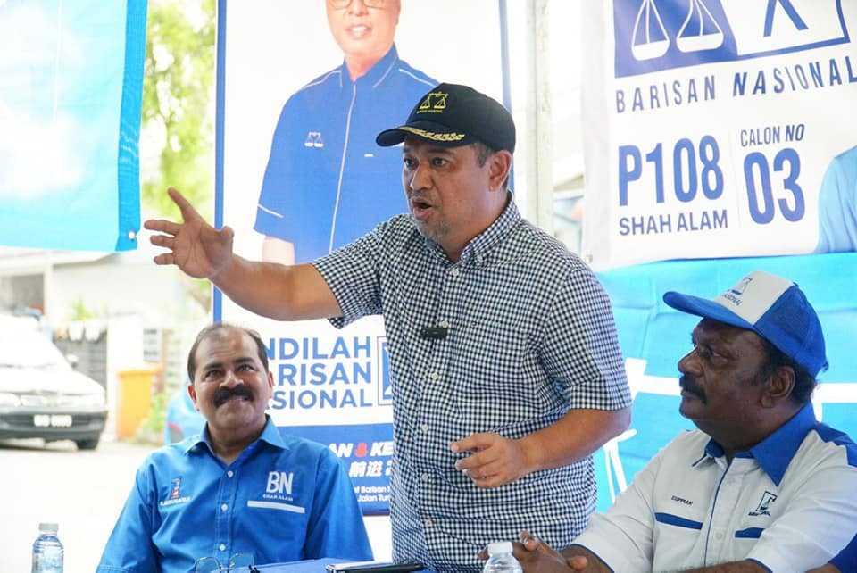 Ketua Umno Bahagian Shah Alam Azhari Shaari. Gambar: Facebook