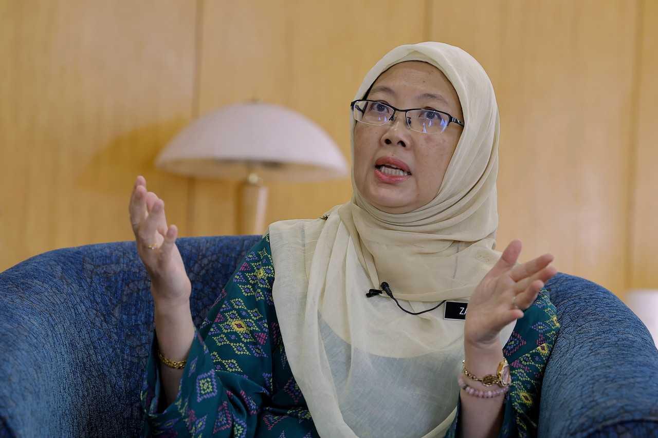 Health Minister Dr Zaliha Mustafa. Photo: Bernama